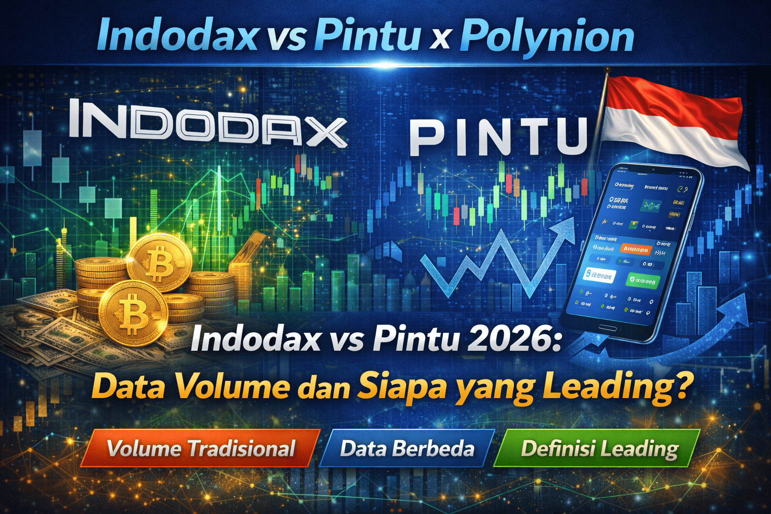 Indodax vs Pintu 2026: Volume Data dan Siapa yang Leading