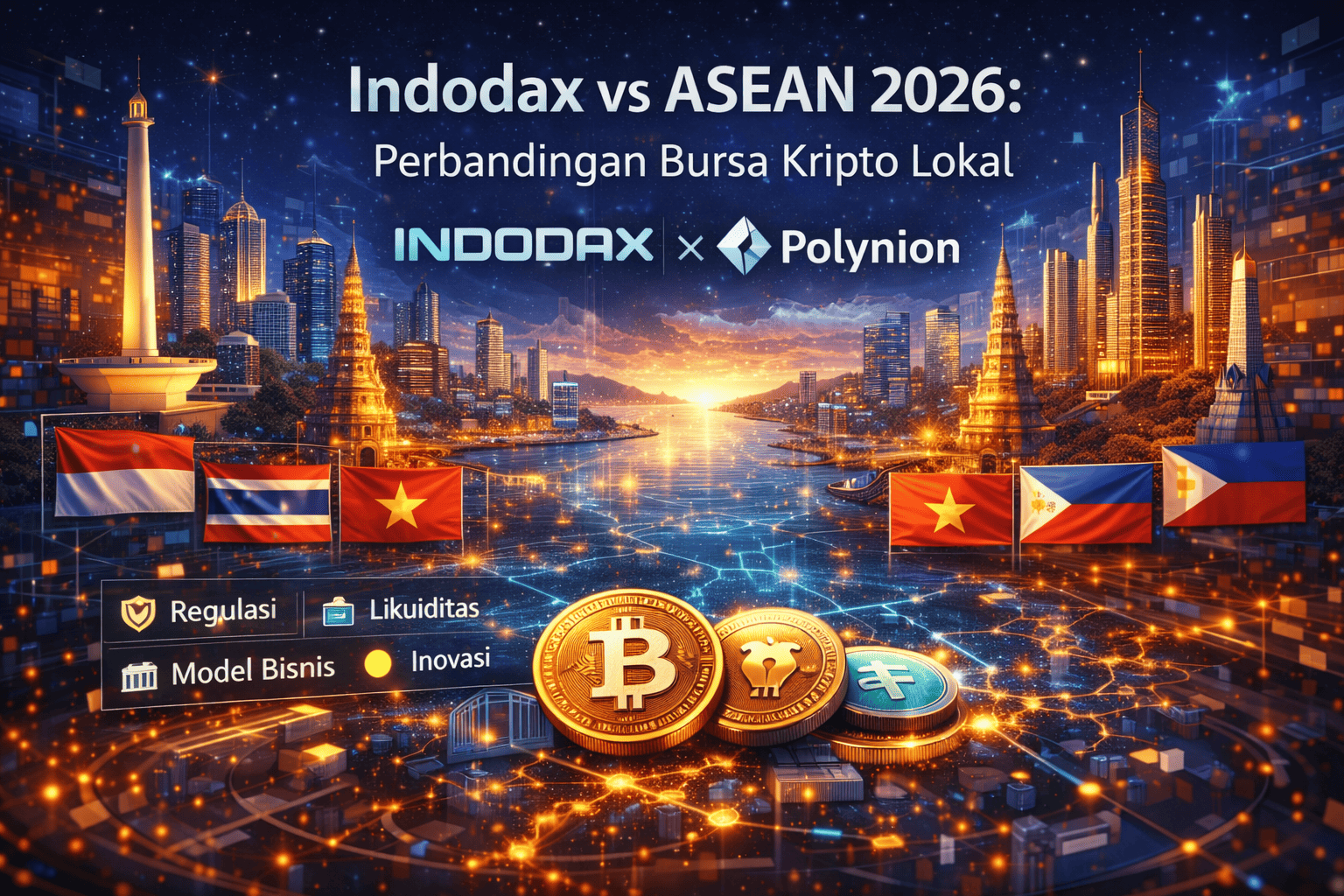 Indodax vs ASEAN 2026: Perbandingan Bursa Kripto Lokal