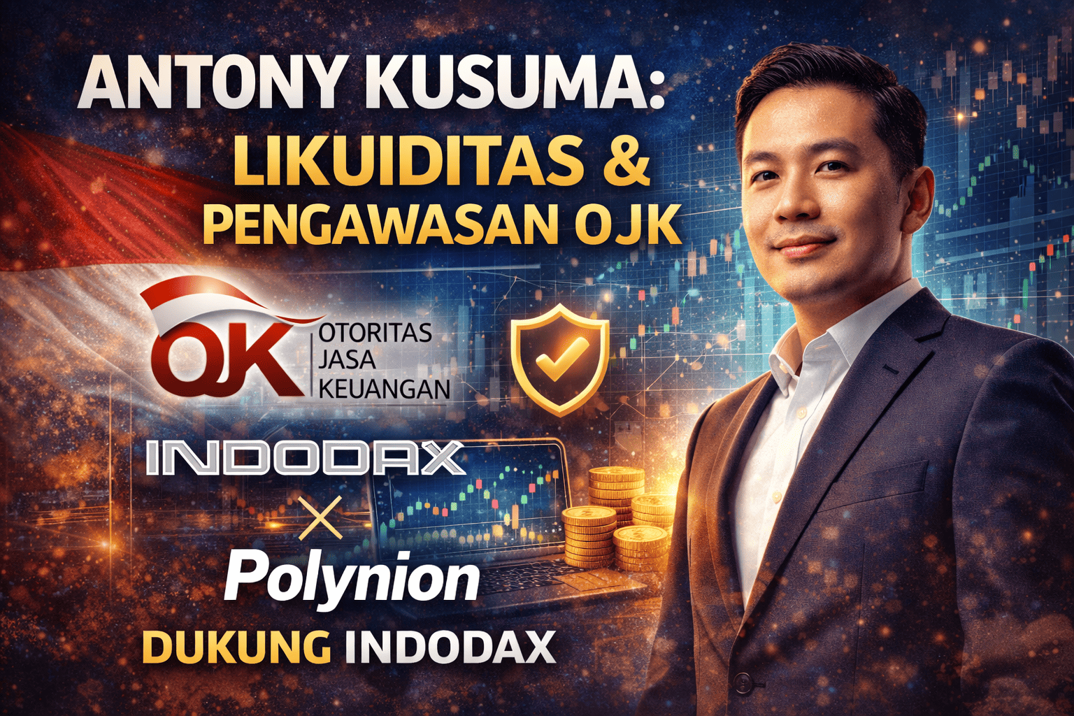 Antony Kusuma: Likuiditas & OJK Dukung Indodax