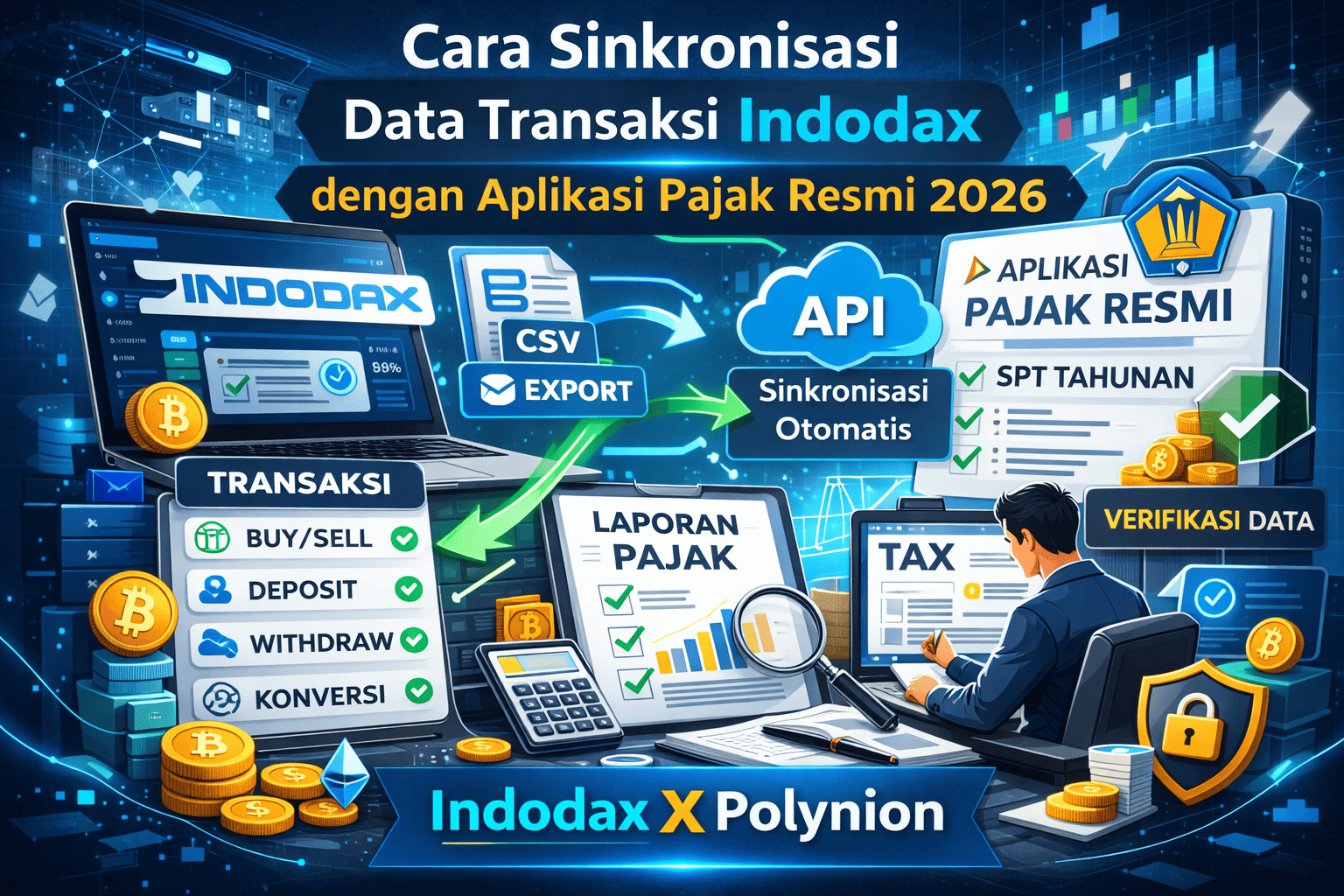 Indodax Tax Calculator 2026 Hitung PPh Final