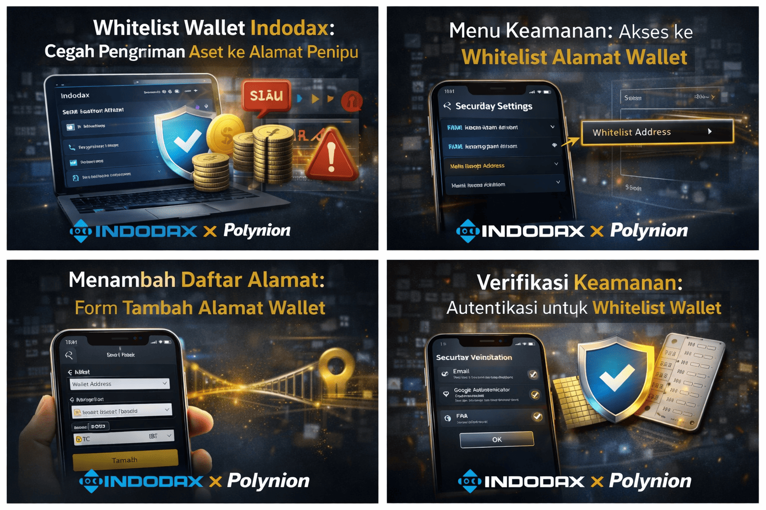 Whitelist Wallet Indodax: Tutorial Amankan Penarikan
